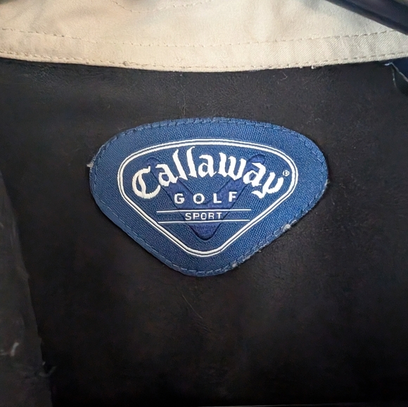 Callaway Men's Black Windbreaker Jacket - Picture 2 of 3